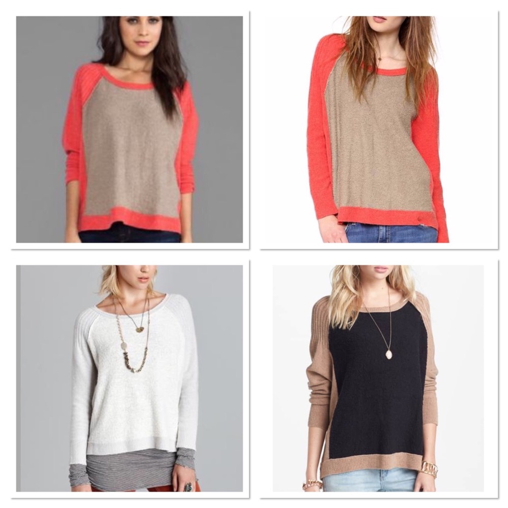⬇️⬇️Free People Tabbard pullover sweater